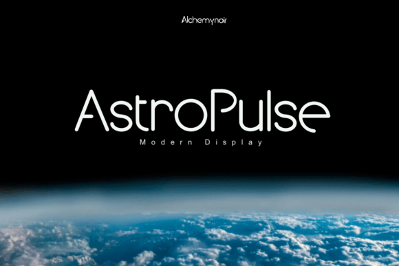 Astropulse: A Display Font for Creative Expression