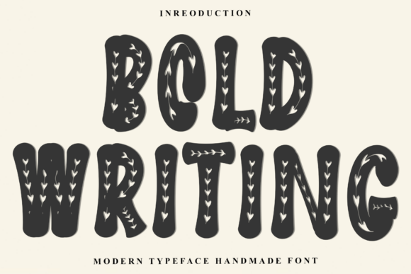 Bold Writing Font for Creative Projects