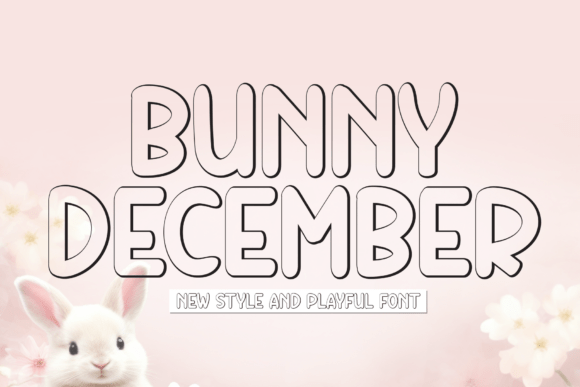 Bunny December Font: Bold & Playful