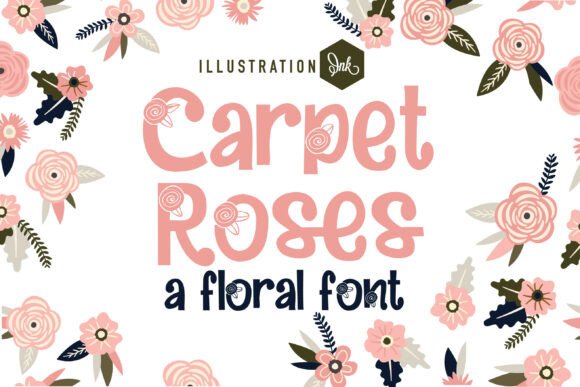 Carpet Roses Family Font