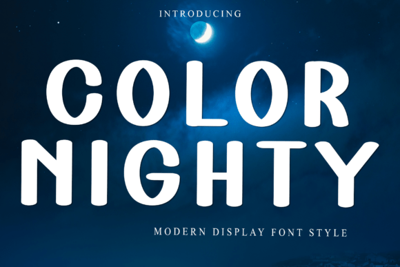 Color Nighty Font Review
