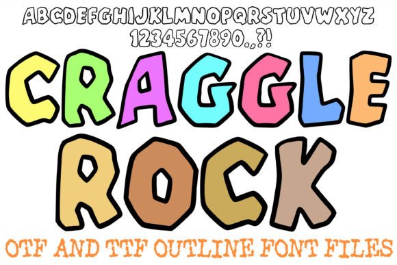 Craggle Rock Font for Bold Branding