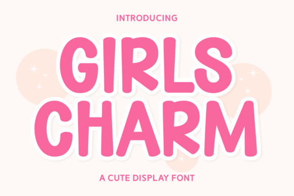 Girls Charm Font for Business Branding