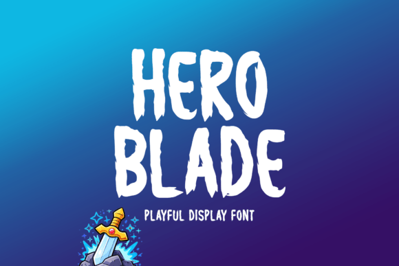 Hero Blade Font for Bold Web Design