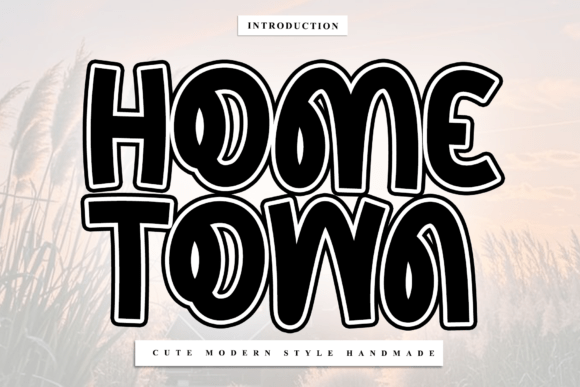 Home Town Font Review