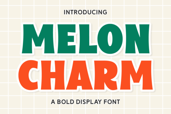 Melon Charm Font for Bold Branding