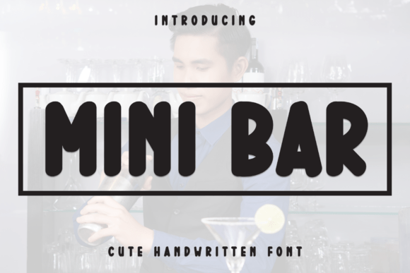 Mini Bar Font for Business Branding