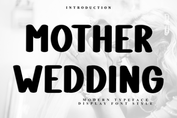 Mother Wedding Font for Creative Projects