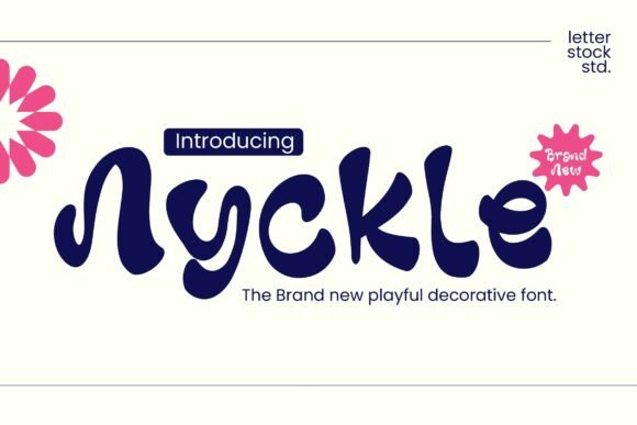 Nyckle: Playful Display Font