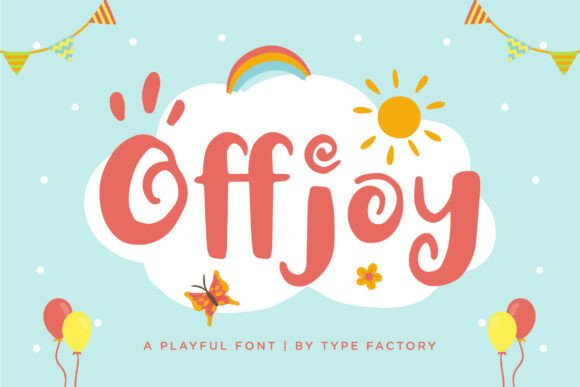 Offjoy Font: Playful Display for Web Design