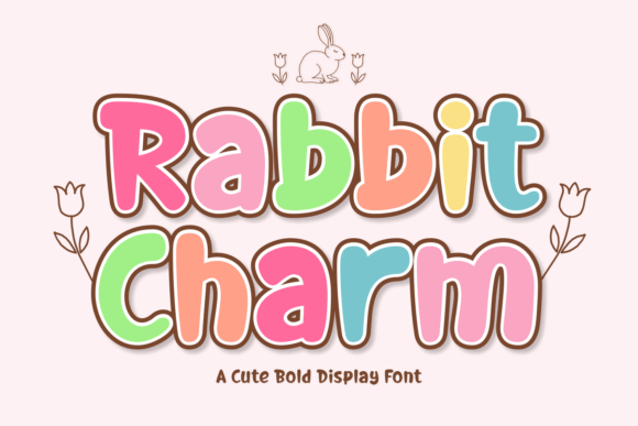 Rabbit Charm Font for Creative Brands