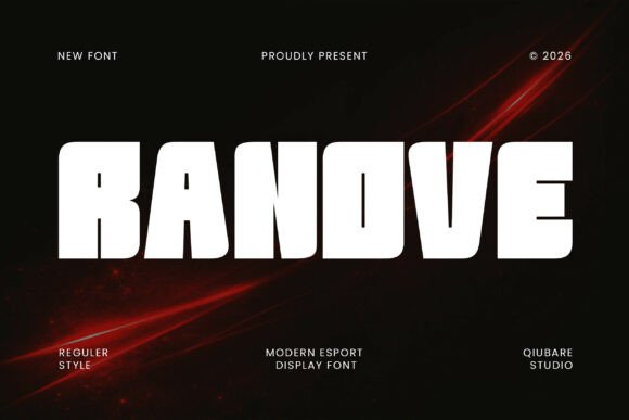 Ranove Font: Bold & Modern