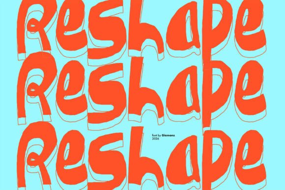 Reshape Font for Creative Design