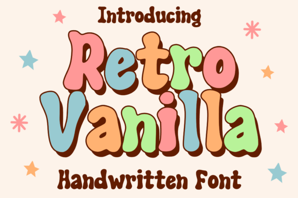 Retro Vanilla Font