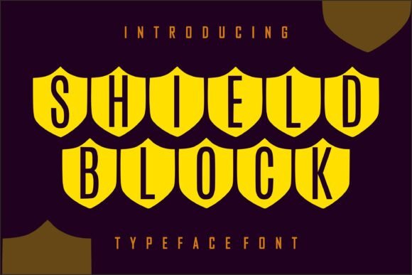Shield Block Font for Bold Branding