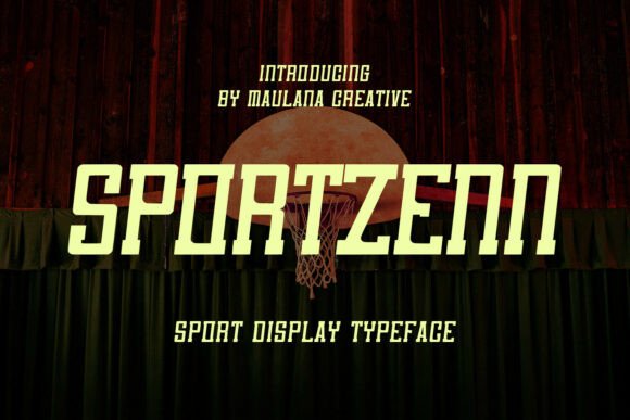 Sportzenn Font for Bold Web Design