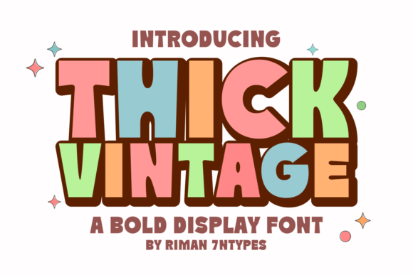 Thick Vintage Font Review
