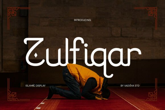 Zulfiqar Font for Brand Campaigns